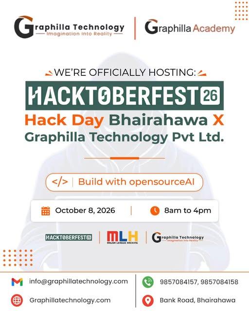 Hack Day Bhairahawa – Hacktoberfest 2026
